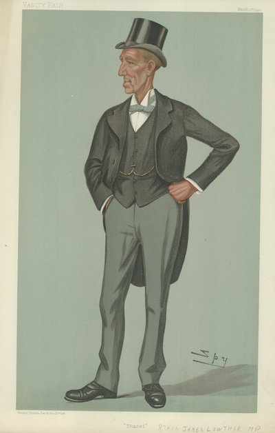 A jobb Hon James Lowther alkotó: Leslie Matthew Ward