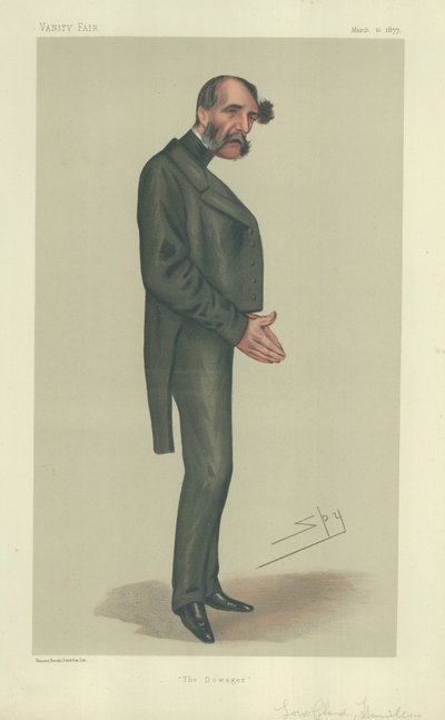 The Right Hon Lord Claud Hamilton, The Dowager, illusztráció a 