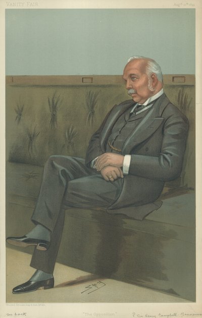 A jobb tiszt Sir Henry Campbell-Bannerman alkotó: Leslie Matthew Ward