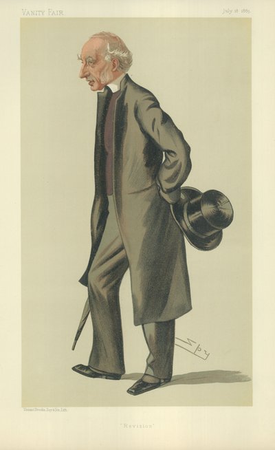 Charles John Ellicott tiszteletes, Gloucester és Bristol püspöke alkotó: Leslie Matthew Ward