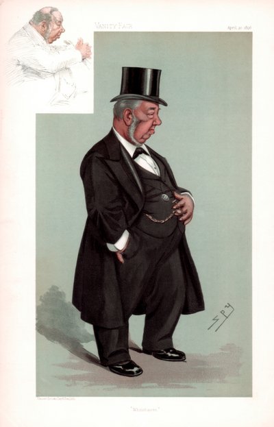 Whitehaven, Augustus Helder, brit politikus, 1896. alkotó: Leslie Matthew Ward