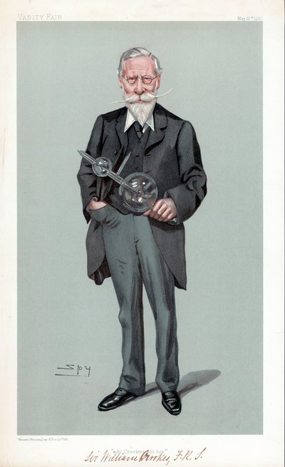 William Crookes brit fizikus és kémikus, 1903 alkotó: Leslie Matthew Ward