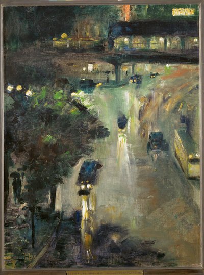 Nollendorfplatz Berlinben alkotó: Lesser Ury