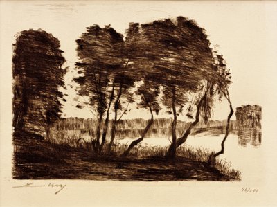 Schlachtensee I alkotó: Lesser Ury