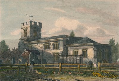 „Finchley Church, Middlesex”, 1815 alkotó: Letitia Byrne