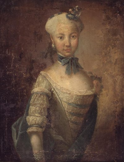 Egy kislány portréja alkotó: Levin Elias