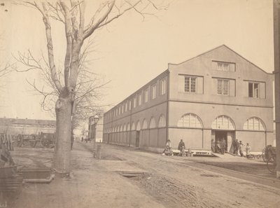 Műhelyek a washingtoni arzenálban,1858-1859 (fotó) alkotó: Lewis Emory Walker