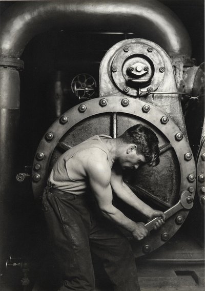Erőműszerelő alkotó: Lewis Wickes Hine