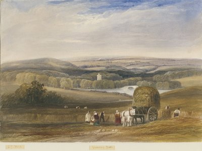 Greenway Bank: akvarell festészet, és [c 1830-1840] alkotó: Lewis John Wood