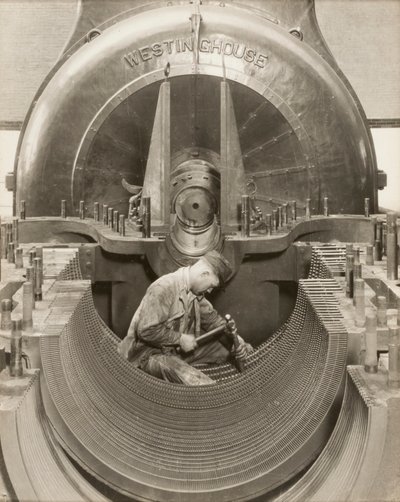A turbina szíve alkotó: Lewis W. Hine