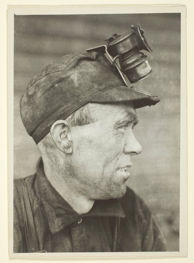 Egy angol bányász, Pennsylvania alkotó: Lewis Wickes Hine
