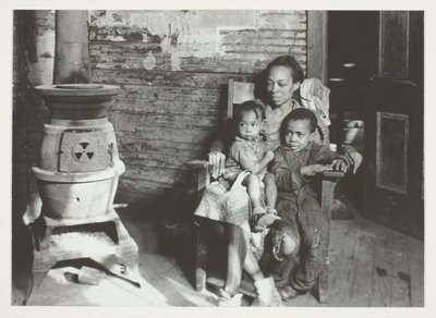 Cím nélkül, a "Déli négerek" sorozatból alkotó: Lewis Wickes Hine