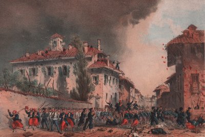 Magenta meghódítása, Lombardia alkotó: Unbekannt Unbekannt
