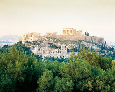 Görögország, Attika, Athéni Akropolisz Parthenon alkotó: Unbekannt Unbekannt