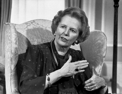 Margaret Thatcher brit politikus, 1987. április alkotó: Unbekannt Unbekannt