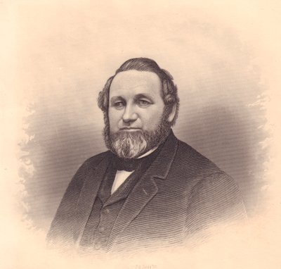 Abel Minard portréja, F E Jones metszete, a ladies