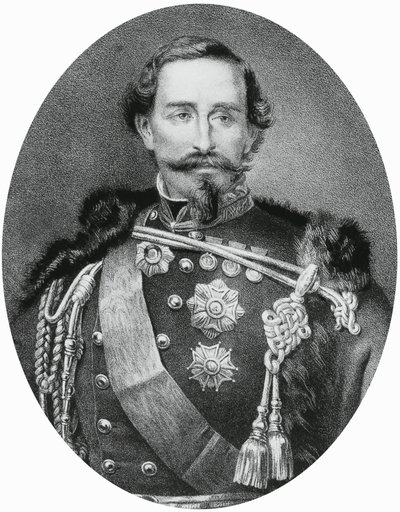Alfonso Ferrero della Marmora (1804-1878) olasz tábornok és politikus portréja, metszet alkotó: Unbekannt Unbekannt