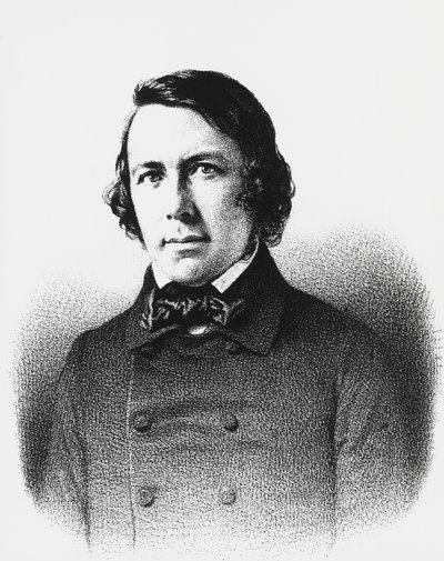 Charles Forbes de Montalembert (1810-1870) francia politikus, újságíró és filozófus portréja, metszet alkotó: Unbekannt Unbekannt