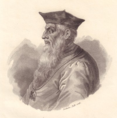 Andrea Doria olasz tengernagy (1466-1560) portréja, Ludovico Pelli rézmetsze alkotó: Unbekannt Unbekannt