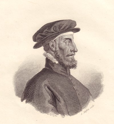 Paolo Manuzio (1512-1574) olasz kiadó és nyomdász portréja, S Maffeis rézmetsze alkotó: Unbekannt Unbekannt