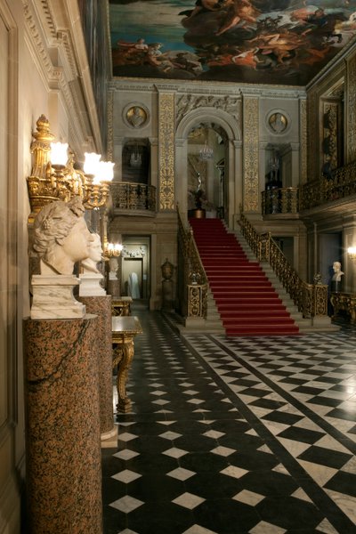 A festett terem. Chatsworth House, Derbyshire (fotó) alkotó: Unbekannt Unbekannt
