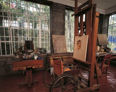 Frida Kahlo tanulmánya (fotó) alkotó: Unbekannt Unbekannt