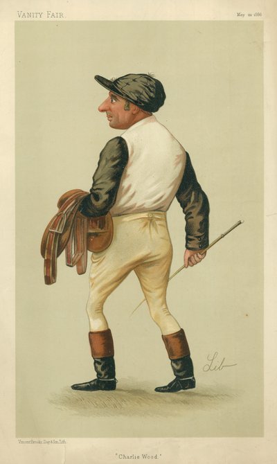 Charles Wood, Charlie Wood, 1886. május 22., Vanity Fair rajzfilm alkotó: Liborio Prosperi