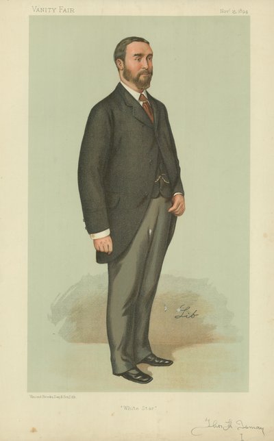 Thomas Henry Ismay úr alkotó: Liborio Prosperi