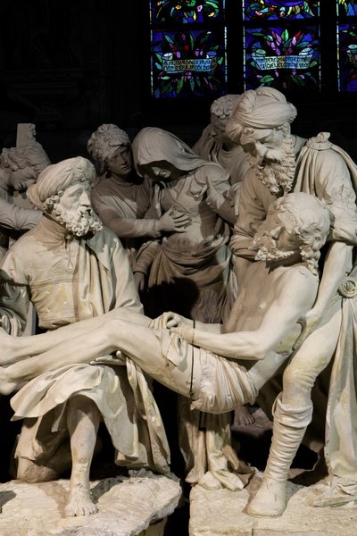 A síremlék és a Szűz ájulása alkotó: Ligier Richier