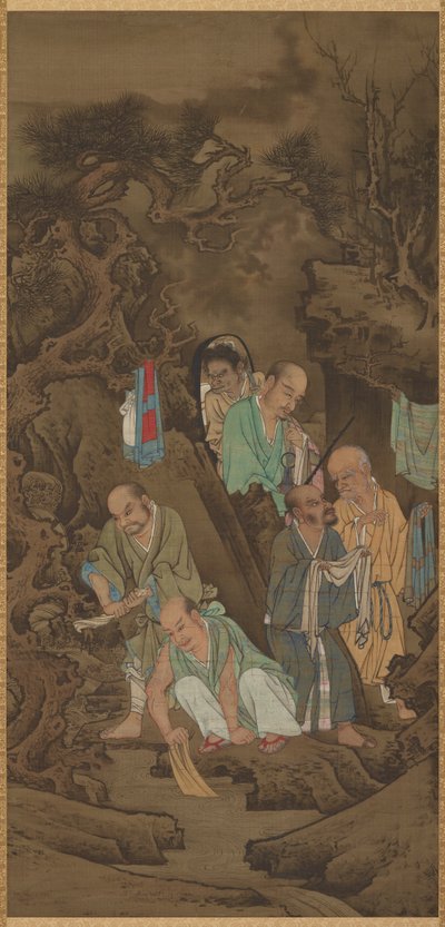 luo mosással, 1178. alkotó: Lin Tinggui