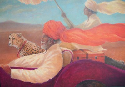 Maharaja, fiú esernyős + gepárd alkotó: Lincoln Seligman