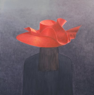 Red Hat, 2004 (akril, vászon) alkotó: Lincoln Seligman