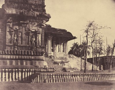 Tanjore: Nagy pagoda, kifelé néző bejárat alkotó: Linnaeus Tripe