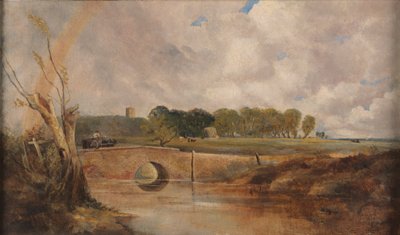 Szivárvány – kilátás a Stourra alkotó: Lionel Constable