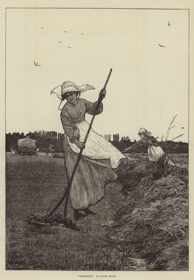 Szénakészítés alkotó: Lionel Percy Smythe