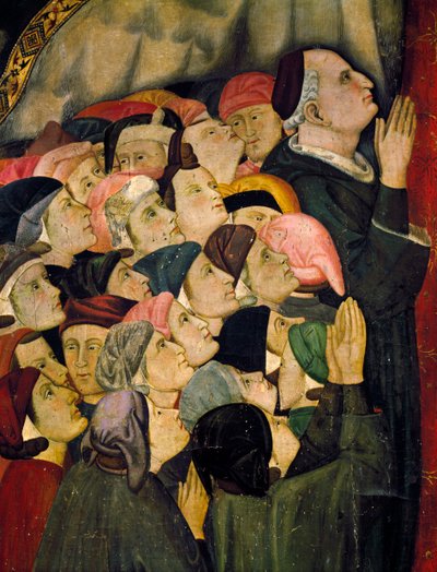 Irgalmas Szűz, részlet, 1320 körül alkotó: Lippo Memmi