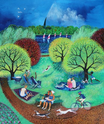 Csónakázó-tó, 2017 alkotó: Lisa Graa Jensen