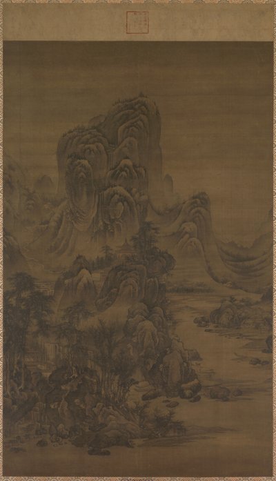 Táj Juran stílusában, 1368-1644. alkotó: Liu Du