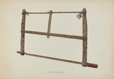 Coopersmith fűrész, 1938. alkotó: Lloyd Charles Lemcke
