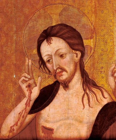 Feltámadás, részlet, 15. század eleje (tempera) alkotó: Lluís Borrassà