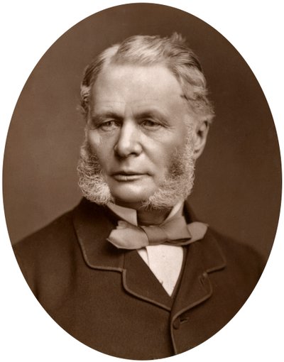 Sir Astley Cooper Key admirális, KCB, FRS, DCL, az Admiralitás első tengernagya, 1883. alkotó: Lock and Whitfield
