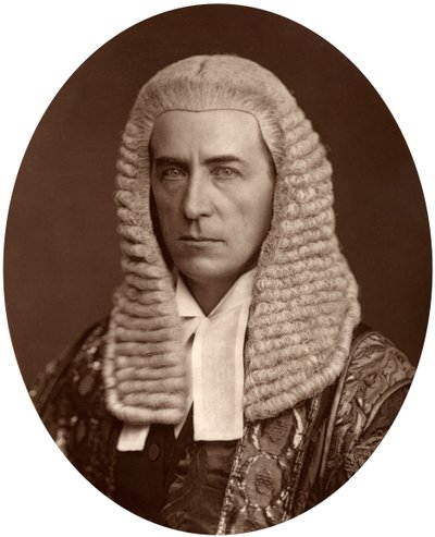 Alfred Henry Thesiger, Lord fellebbviteli bíró, 1880. alkotó: Lock and Whitfield