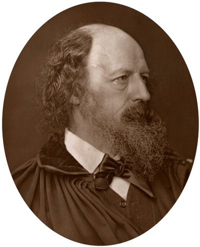 Alfred Tennyson, DCL, FRS, angol költő díjas, 1883. alkotó: Lock and Whitfield