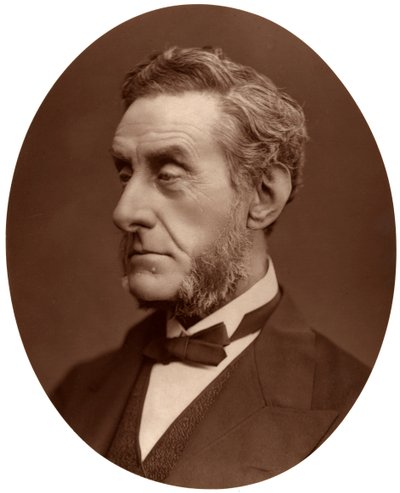 Anthony Ashley-Cooper, Shaftesbury 7. grófja, brit politikus és filantróp, 1876. alkotó: Lock and Whitfield