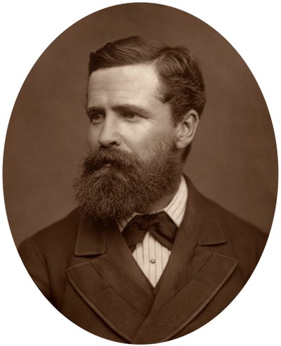 Verney Lovett Cameron parancsnok, felfedező, 1878. alkotó: Lock and Whitfield
