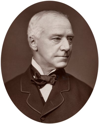 Hon Sir Henry Hawkins, a Legfelsőbb Bíróság bírája, 1877. alkotó: Lock and Whitfield