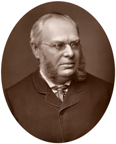 Hon Sir Lewis William Cave, a Legfelsőbb Bíróság bírája, 1883. alkotó: Lock and Whitfield