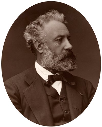 Jules Verne francia regényíró, 1877. alkotó: Lock and Whitfield