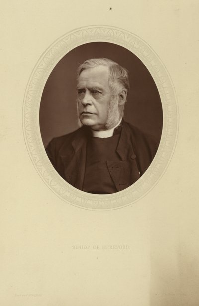 John Percival, Hereford püspökének portréja alkotó: Lock and Whitfield
