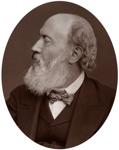 Sir John Gilbert, RA, a Water-Colors Painters Society elnöke, 1877. alkotó: Lock and Whitfield